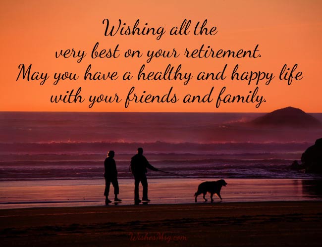 Happy retirement wishes