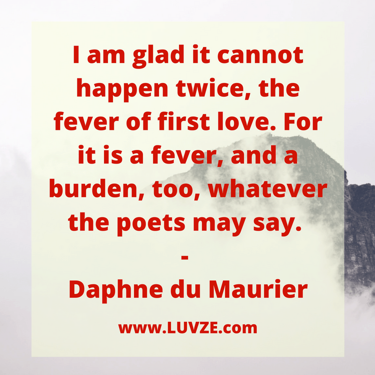 first quotes of love