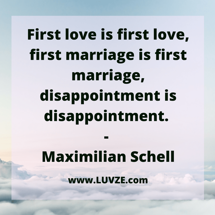 first quotes of love