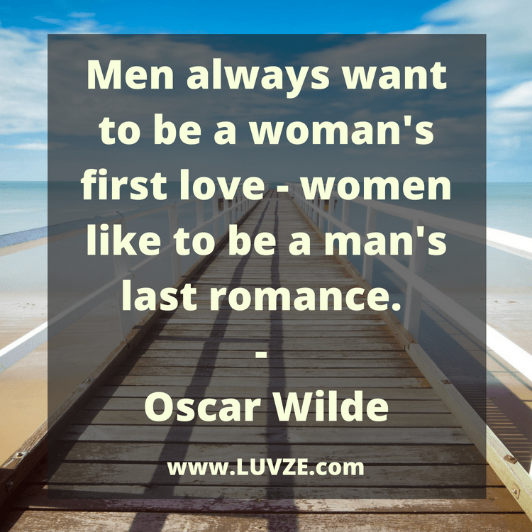first quotes of love