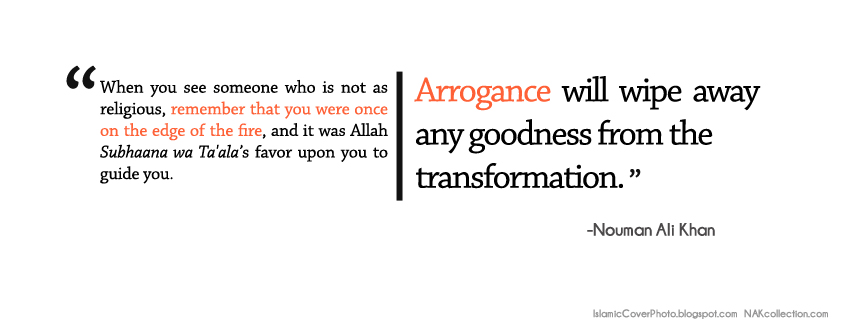 arrogance in islam