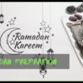 Ramadan Preparations 2019 CHECK LIST Ramadan Preparations 2021 CHECK LIST