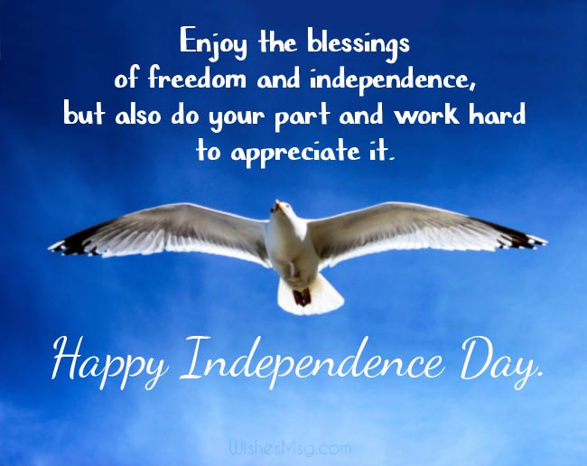 Independence Day wishes messages