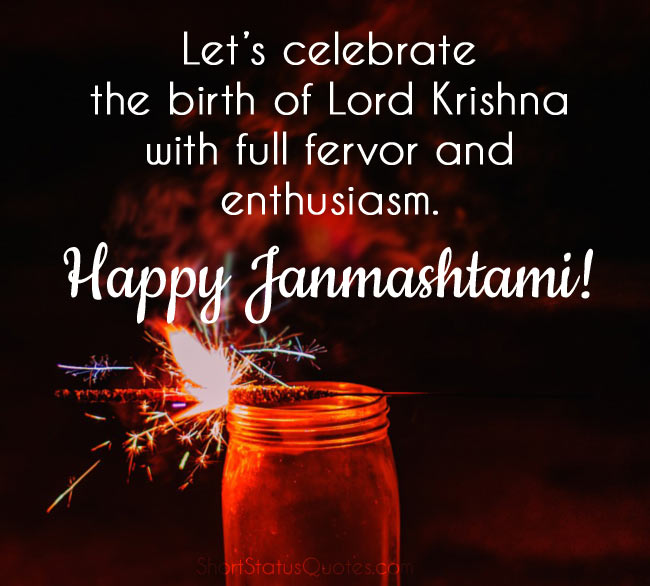 Janmashtami Wishes In English