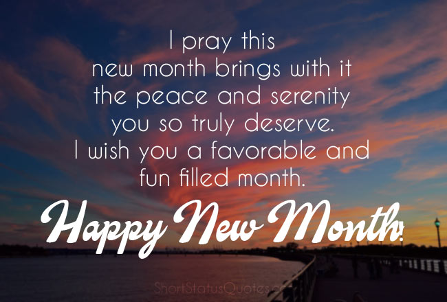 happy new month images and quotes