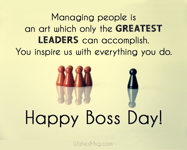 Good day Boss Boss Wishes