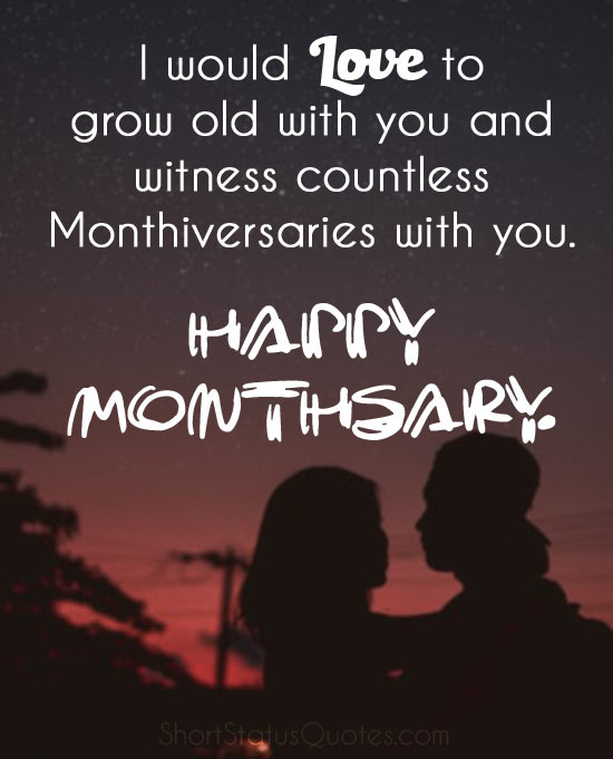 Monthsary Message for Girlfriend