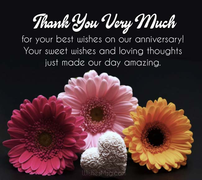 Thank you message for birthday greetings