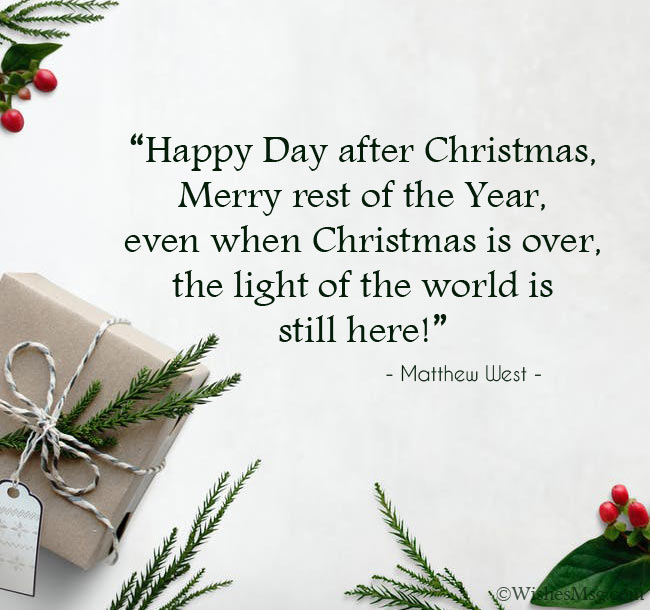 Quotes about Boxing Day