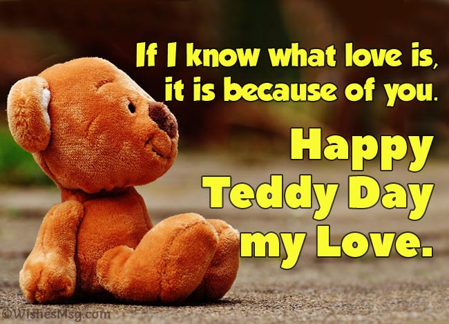 Teddy Day wishes him