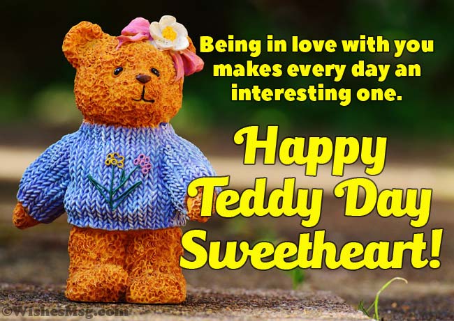 Teddy Day wishes him