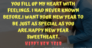 Best Heart Touching Happy New Year Wishes for Someone Special