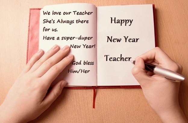 Happy New Year Wishes To Teacher