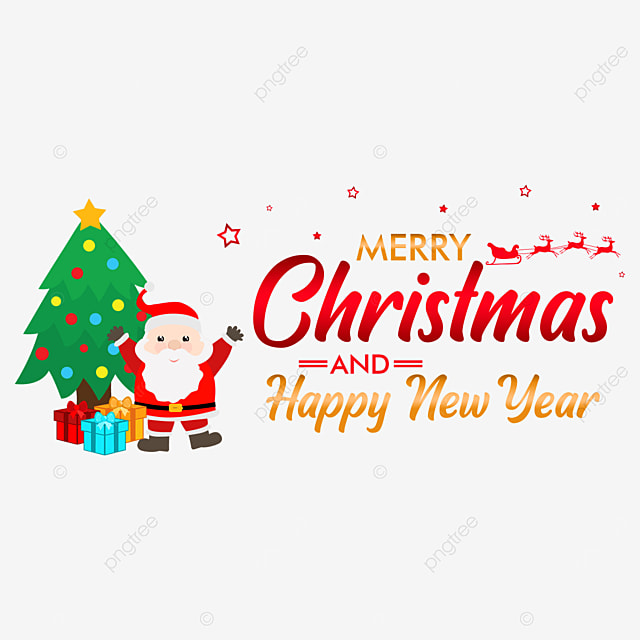 Merry Christmas, Happy New Year 2024 Wallpapers Images 2024