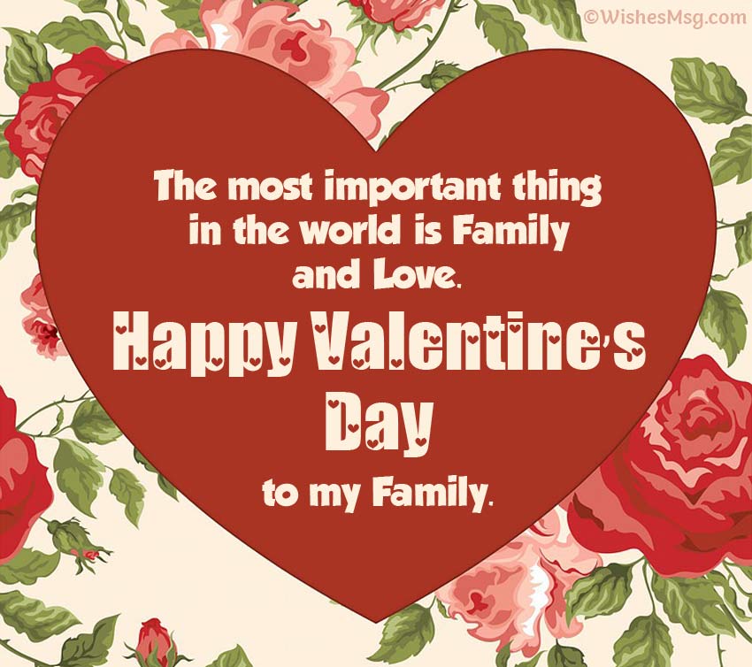 111 Valentine s Day Wishes For Family 2023 2023