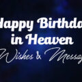 Happy Birthday in Heaven Wishes and Messages