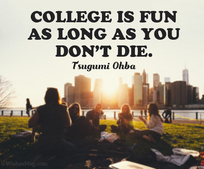 Funny Quotes about Leaving for College