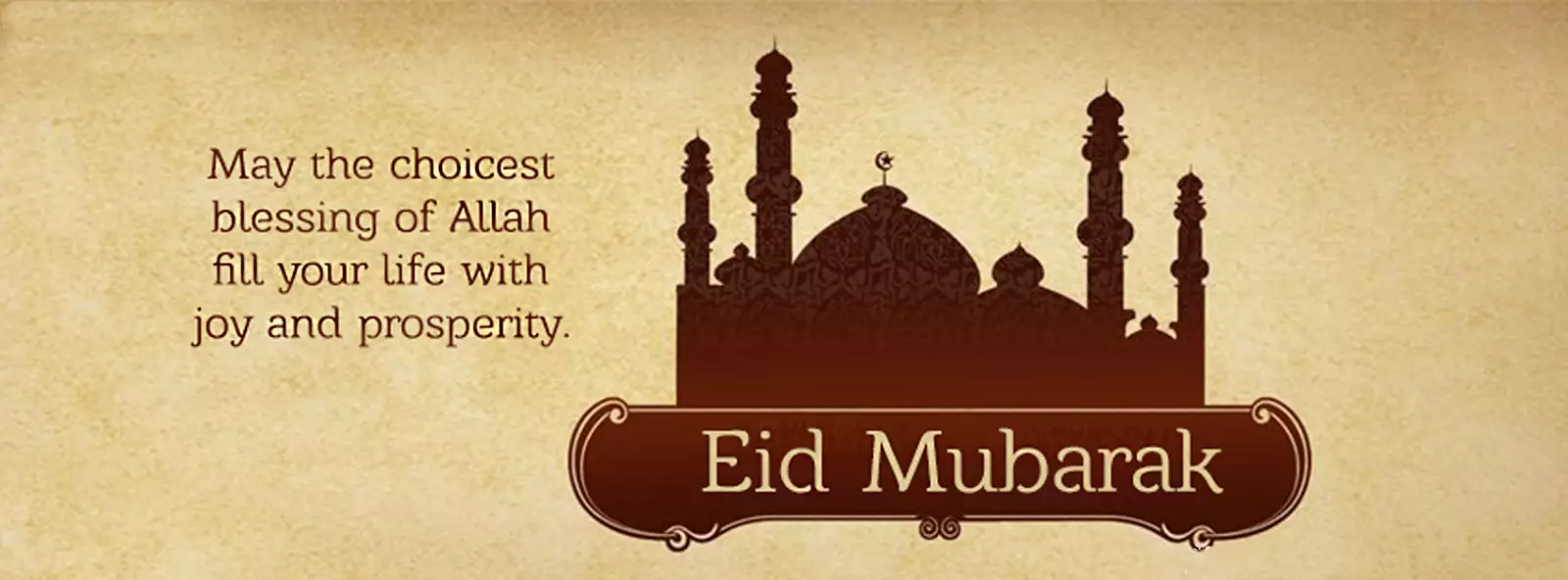 Beautiful Special Eid Mubarak Facebook Cover Photo