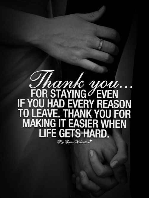 Att uppskatta tacksamhetsmeddelanden för flickvän och fru