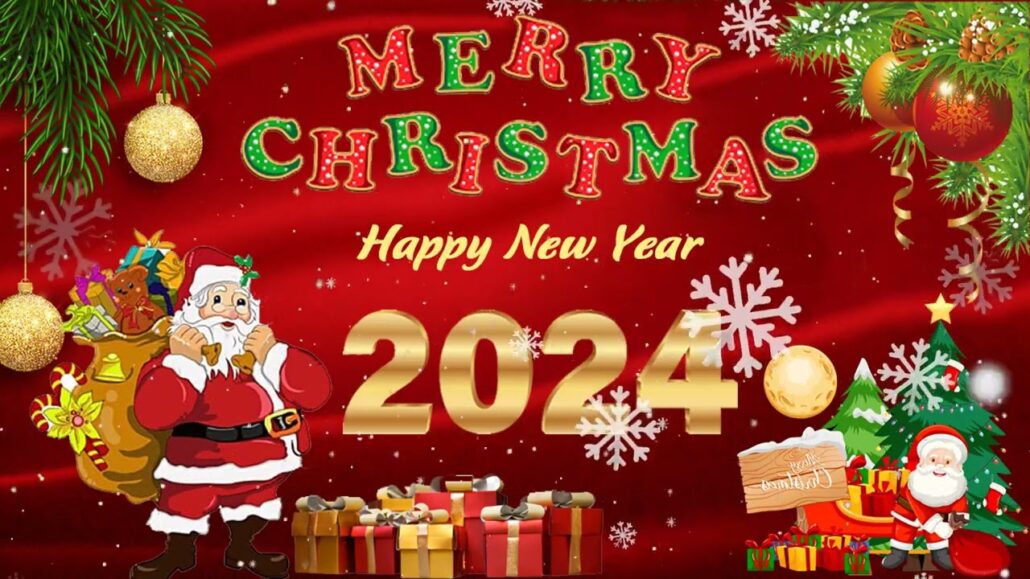 Merry Christmas & Happy New Year 2024 Facebook Images Status FestiFit