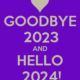 Goodbye 2023 Hello 2024 Svg Graphics