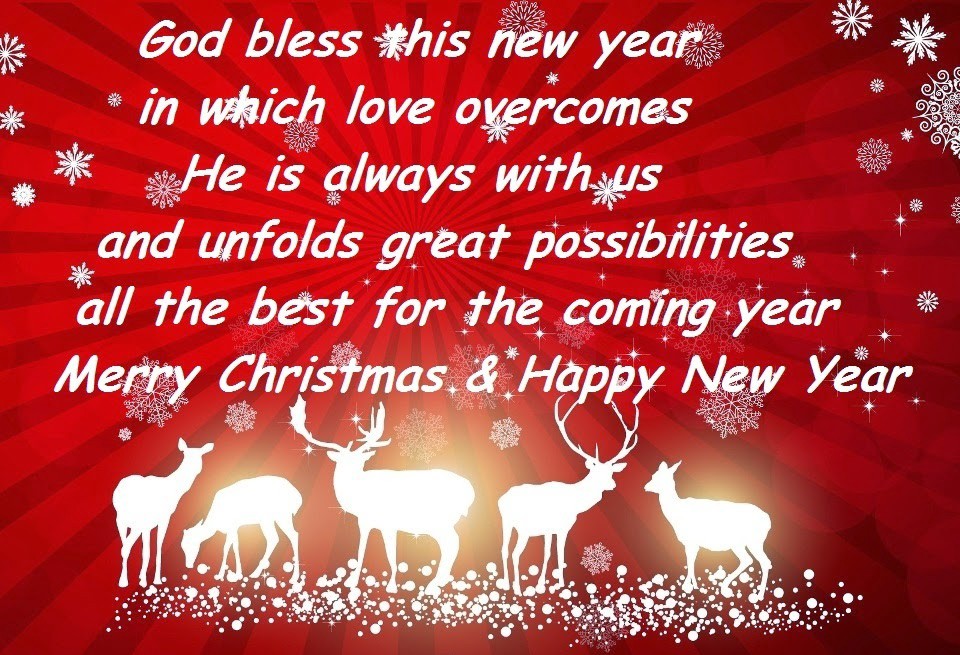 Merry Christmas And Happy 2024 Poem Doti Kendra