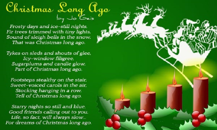 Merry Christmas poems for family and friends
