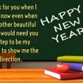 New Year For Teacher From Students