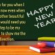 New Year For Teacher From Students