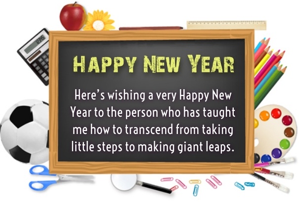 Wishing Teachers A Good Year
