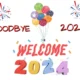 goodbye 2023 welcome 2024 clipart images new year free download