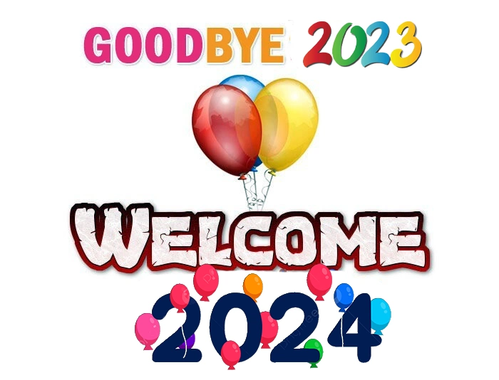 Goodbye 2022 Welcome 2023 Clipart