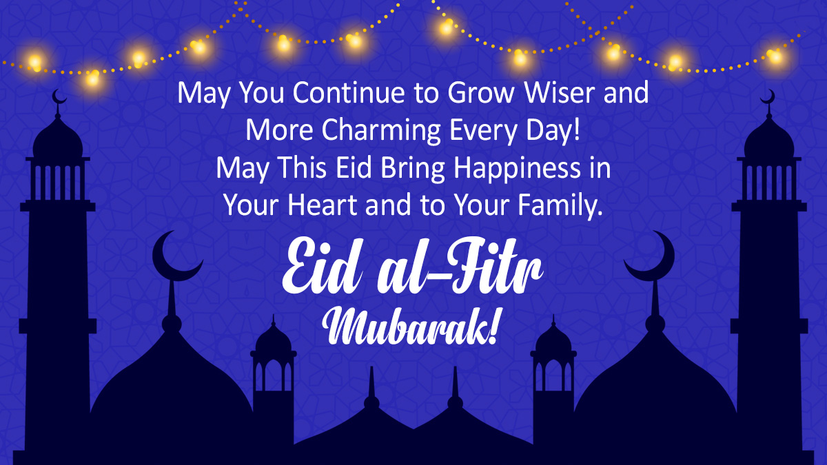 Happy Eid Mubarak Wishes 2024 Happy EidUlFitr Greetings 2024