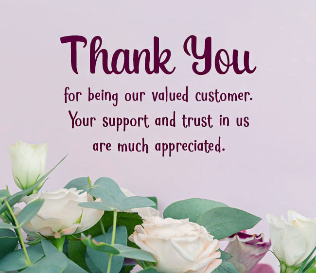 Business Thank You Messages To Customers