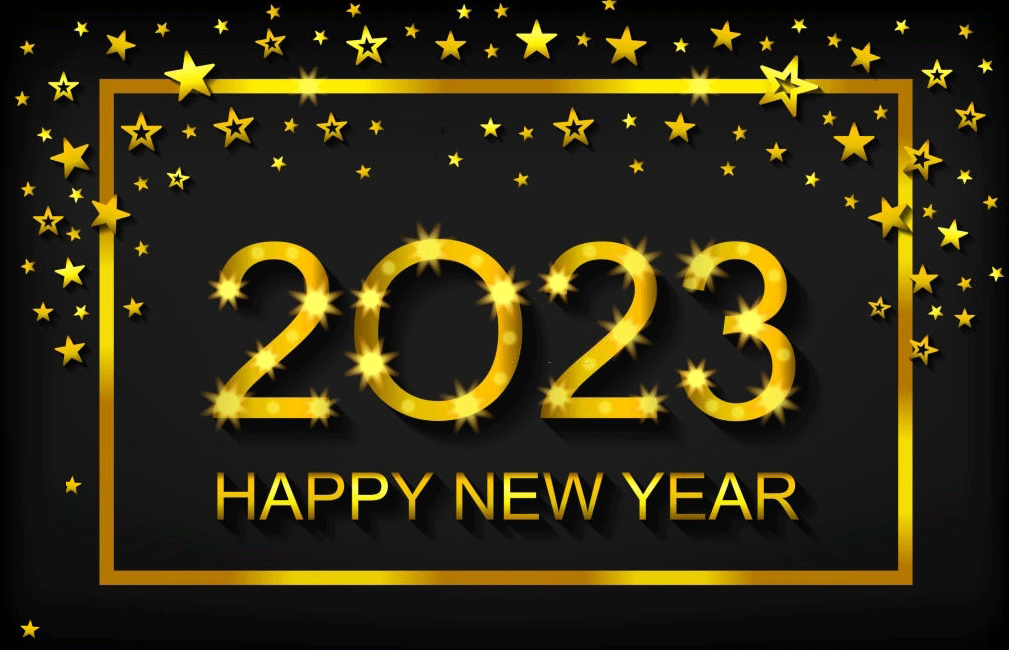 2023 happy new year gif wallpaper