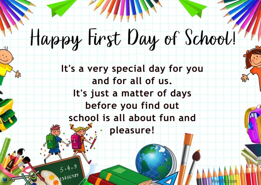 Happy First Day Of School Image