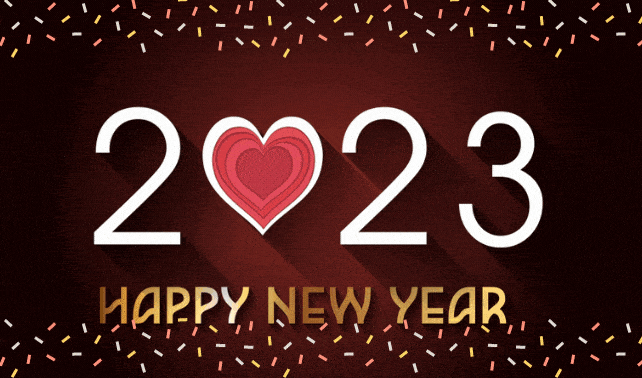 Happy New Year 2023 GIF Images Animated New Year GIFs Images Download 16