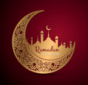 Ramadan Kareem Greeting Card Design With Mandala