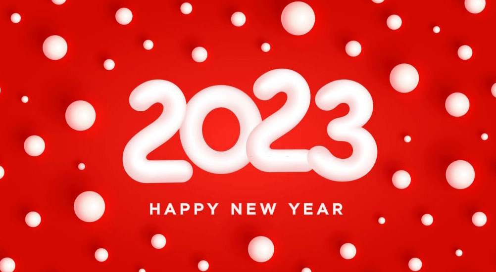 Happy New Year 2023 Gif Fireworks