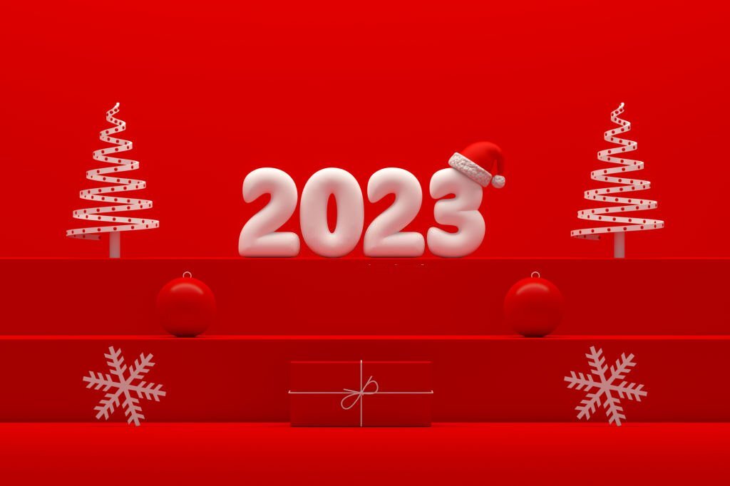 happy new year 2023 wallpaper