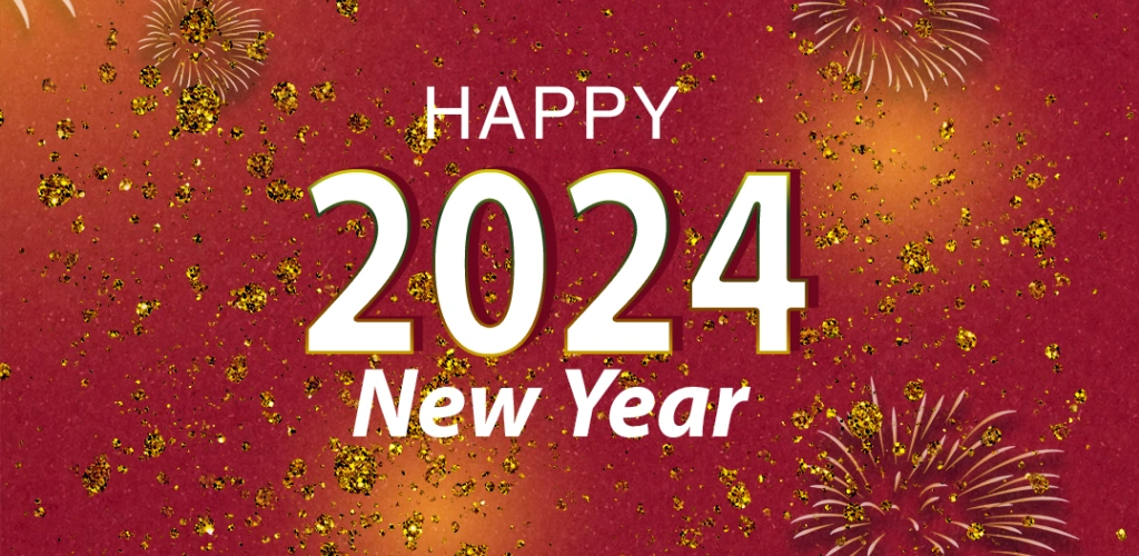 New Year 2023 Banner With Modern Geometric Abstract Background Happy New Year Greeting Card Design For Year 2023 Free Vector 1