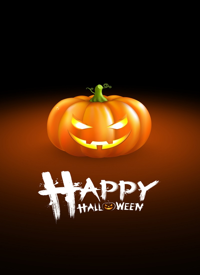 Halloween pumpkin iPhone Wallpaper