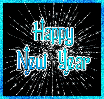 Happy New Year Abstract Fullcolor Free Vector