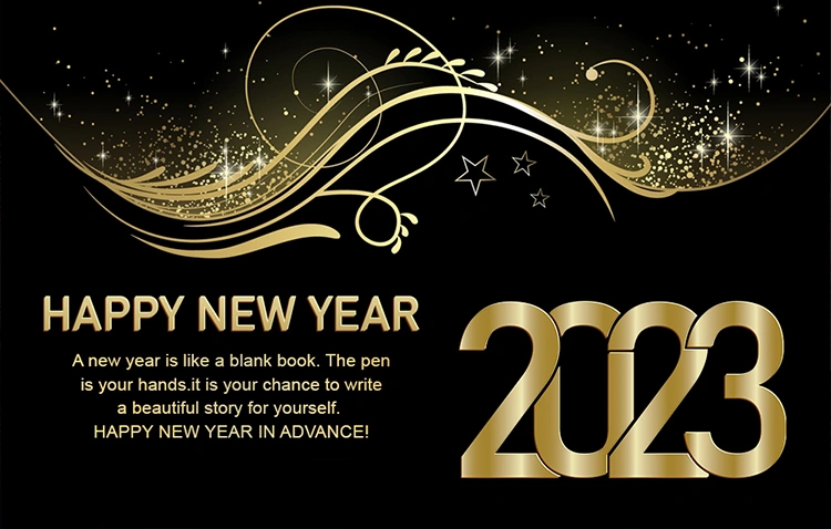 Happy New Year 2023 Wishes Card