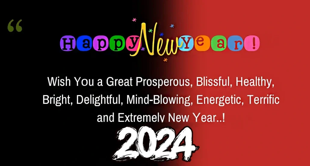 New Year Message 2024 Wishes Quotes