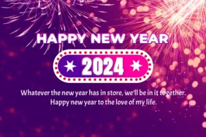 Create New Year 2024 Greeting Wishes Card