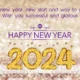 Happy New Year 2024 Card