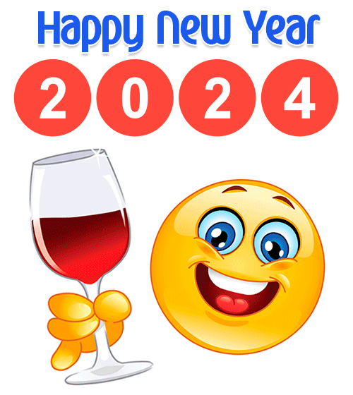 Happy New Year 2024 Gif Funny Wishes