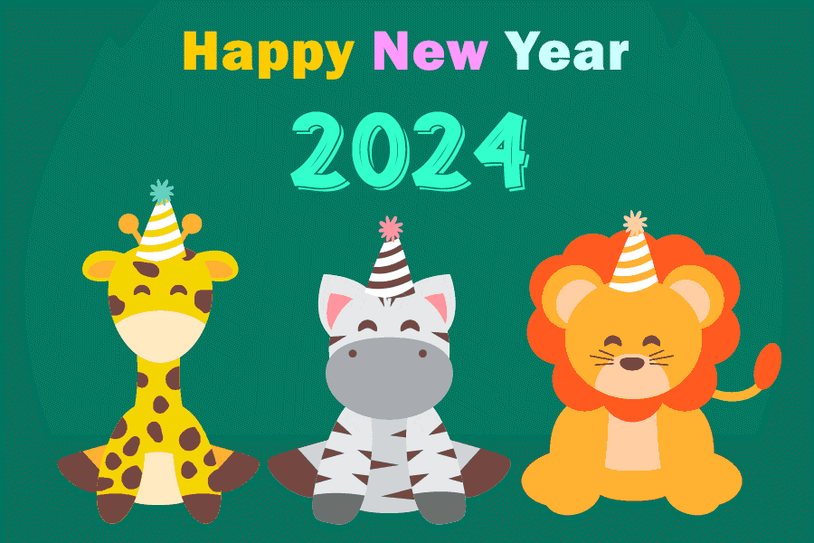 Happy New Year 2024 Gif Funny