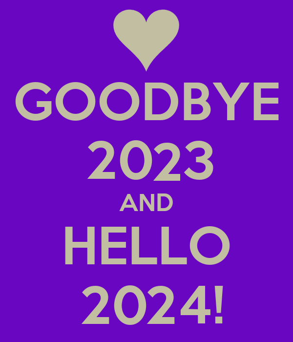 Goodbye 2023 2024 clipart images New Year clip arts 2024